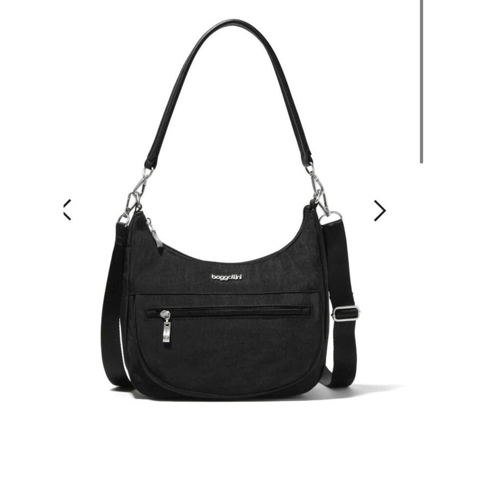 baggallini Pocket Half Moon Bag